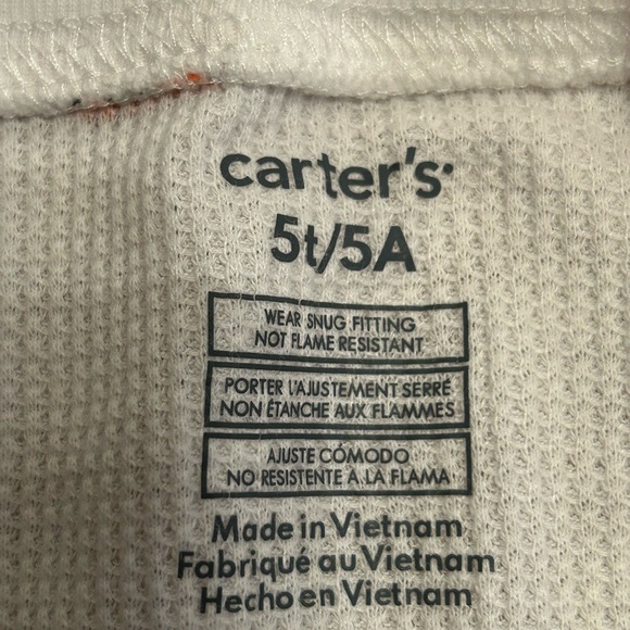 Carter's White Halloween Kids Pajamas - Picture 5 of 12